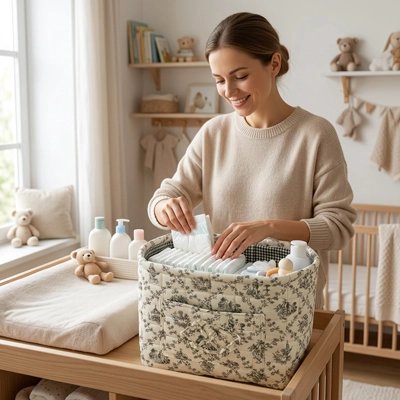 Panier rangement bébé